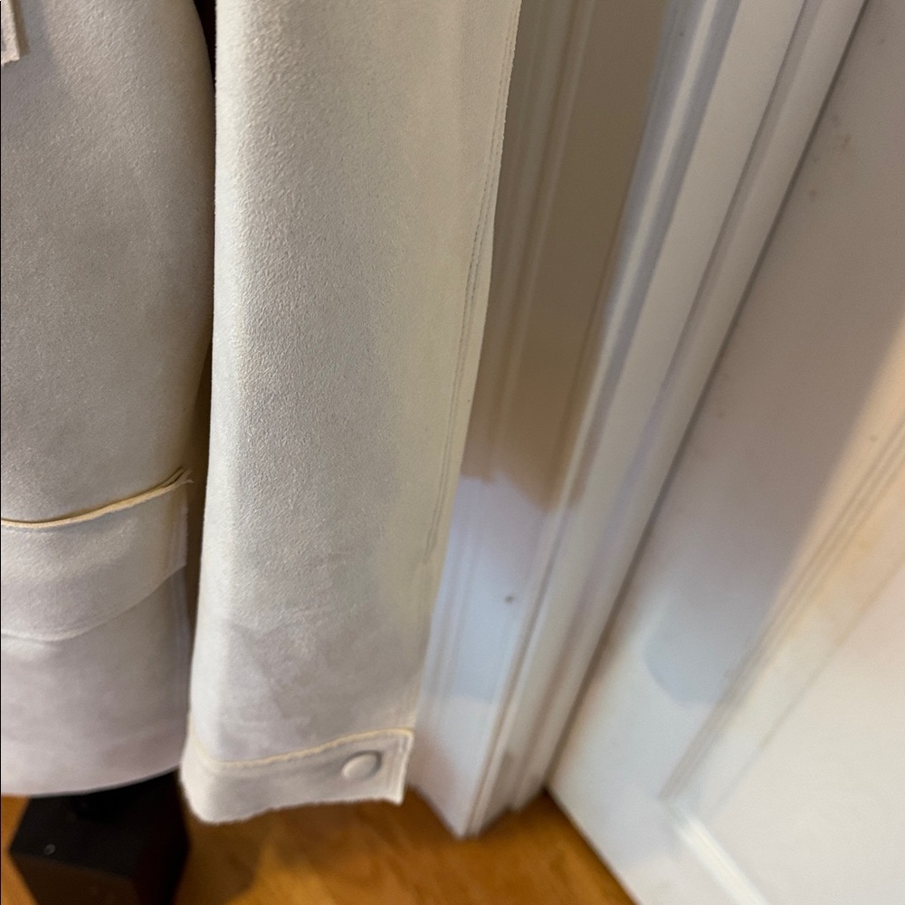 Zara Cream Belted Jacket - Picture 4 of 6